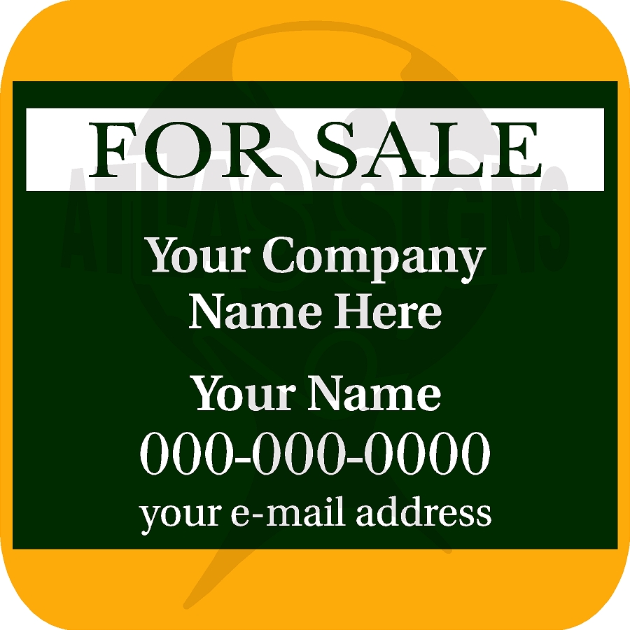 I'On- FOR SALE/RENT Sign Face Only
