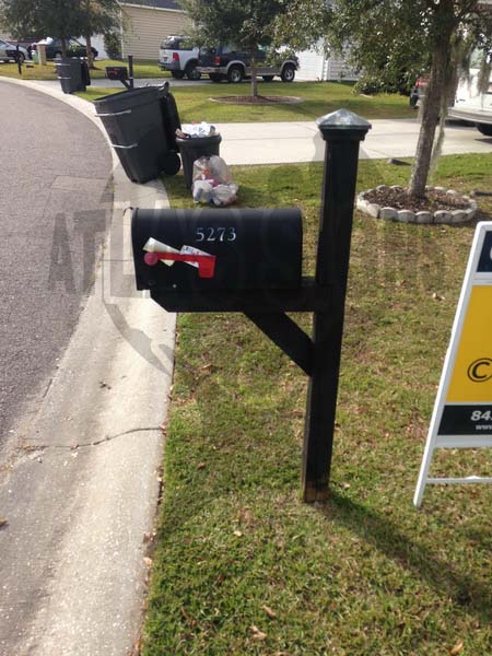 Pebblecreek- Mailbox and Post