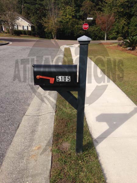 Westcott Preserve- Mailbox and Post