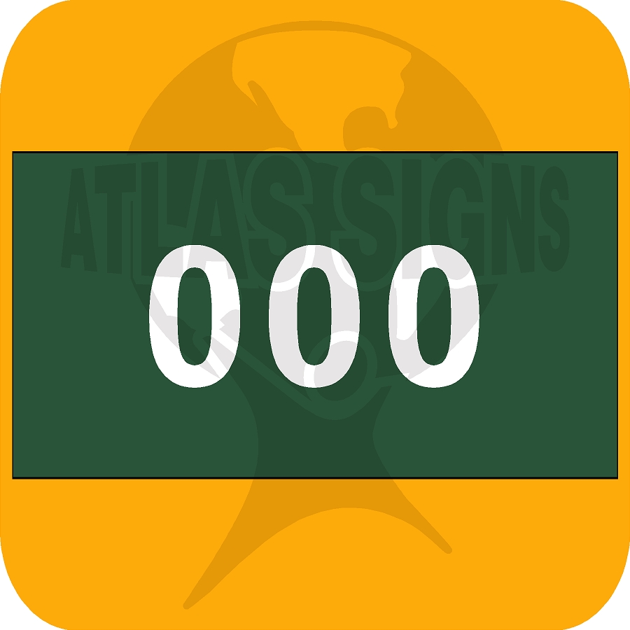 FOXMOOR- Replacement Mailbox Address Disk