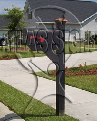 Grand Oaks- Mailbox and Post (4x4)