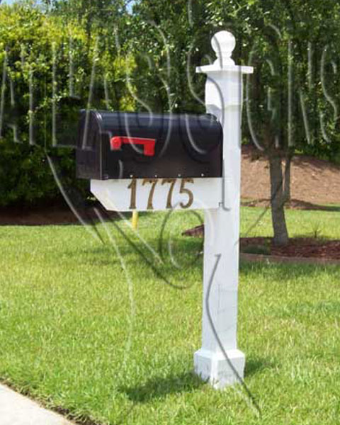 Providence Common- Mailbox and Post (Deluxe)