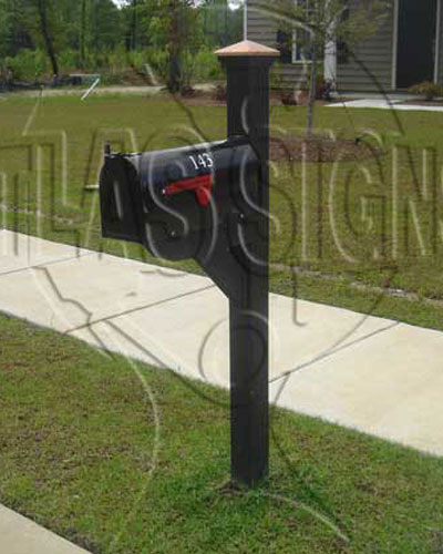 Appian Place- Mailbox and Post