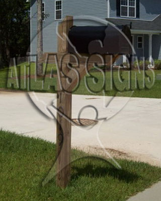 Carlton Place- Mailbox and Post