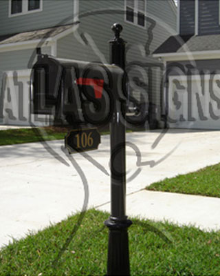 Darrell Creek- Mailbox and Post