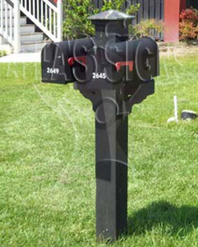Planters Pointe- Mailbox and Post (Double)