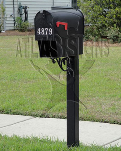 The Courtyards- Mailbox and Post
