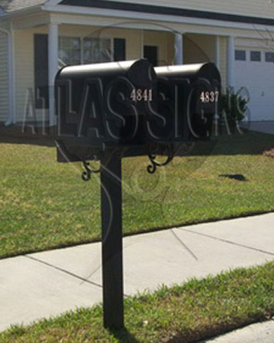The Courtyards- 2 Mailboxes and Post
