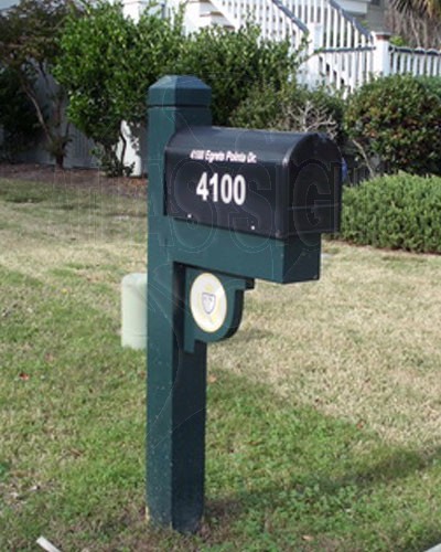 Egret's Pointe- Mailbox and Post