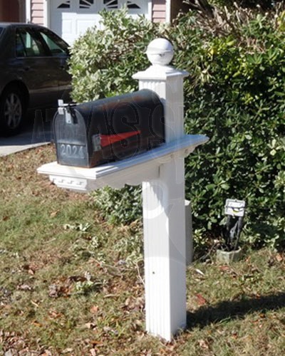 East Crossing- Mailbox and Post