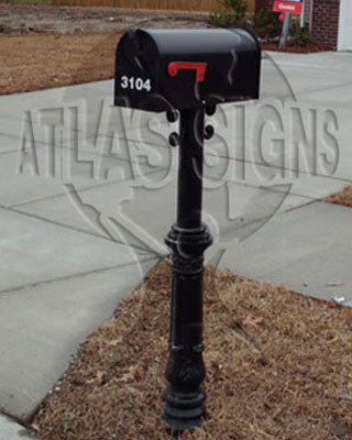 McKewn- Mailbox and Post