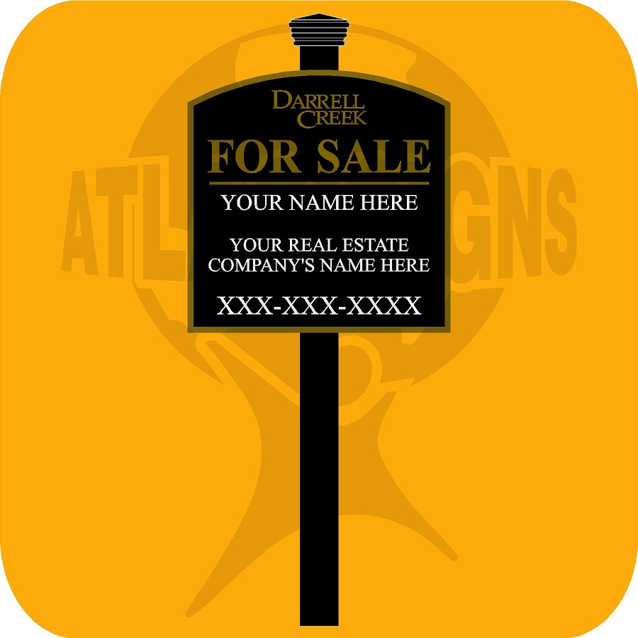 Darell Creek- FOR SALE/RENT Sign