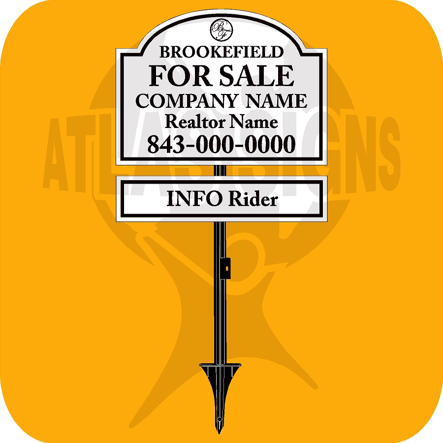 Brookefield Estates- FOR SALE Sign and Rider